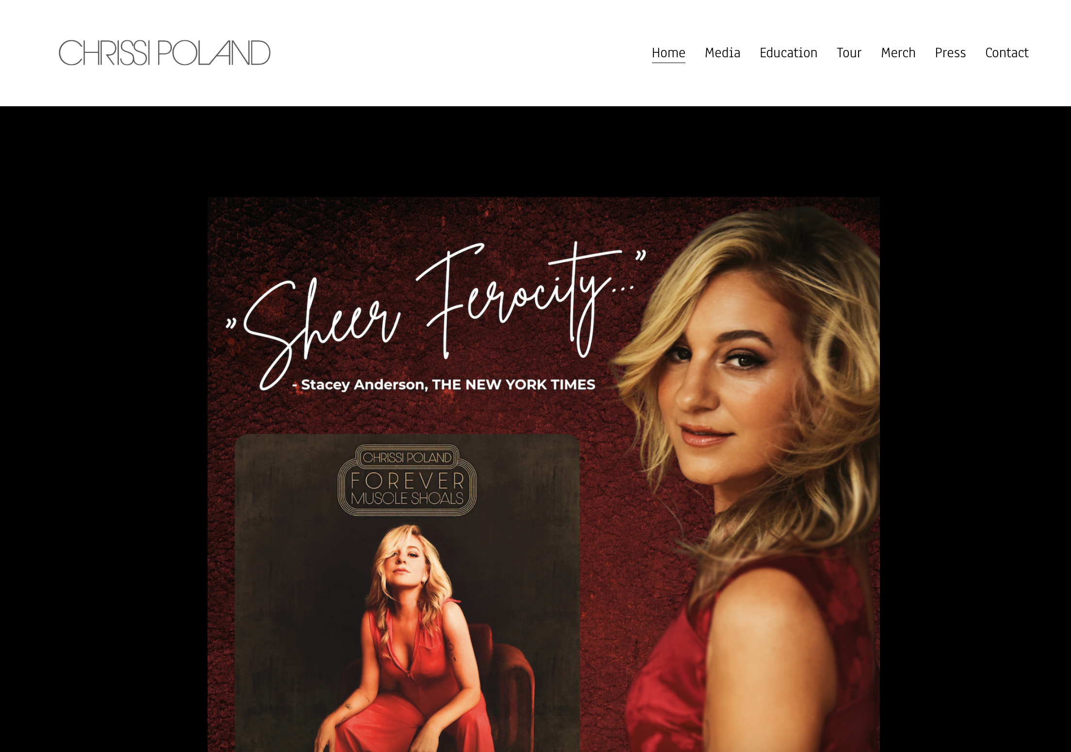 Chrissi Poland website